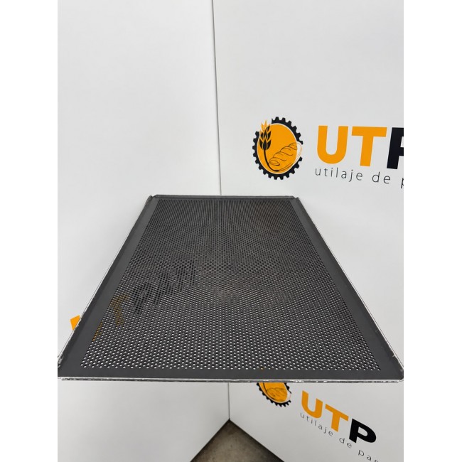 Tavi teflonate perforate, 60 × 40 cm, cu 4 laturi la 45°