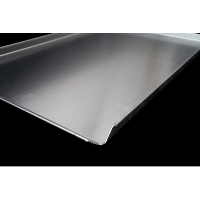 Aluminium baking trays solid (without perforation)