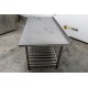 Masa inox 200 cm x 80 cm Masa inox 200 cm x 80 cm