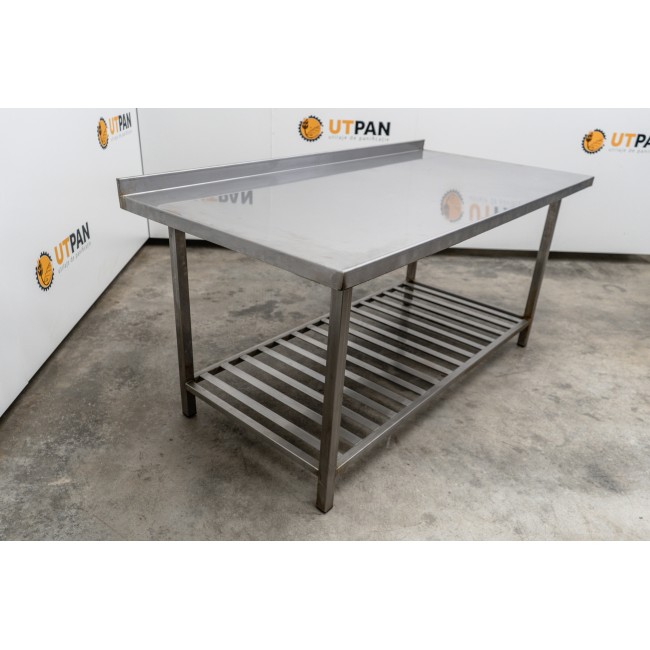 Masa inox 200 cm x 80 cm Masa inox 200 cm x 80 cm